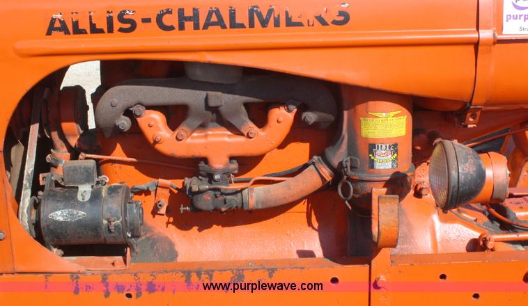 image for item A2391 Allis Chalmers WC 8403 tractor