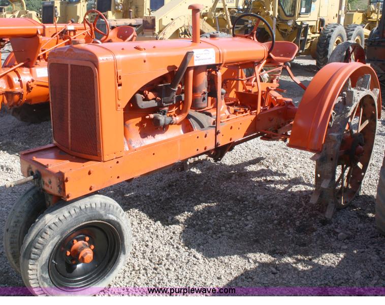 image for item A2393 Allis Chalmers WC tractor