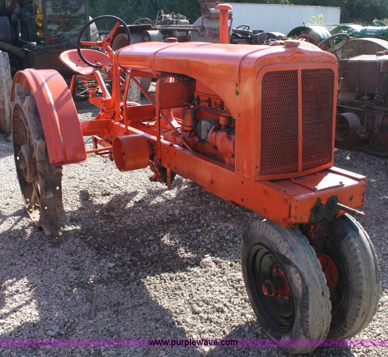 image for item A2393 Allis Chalmers WC tractor