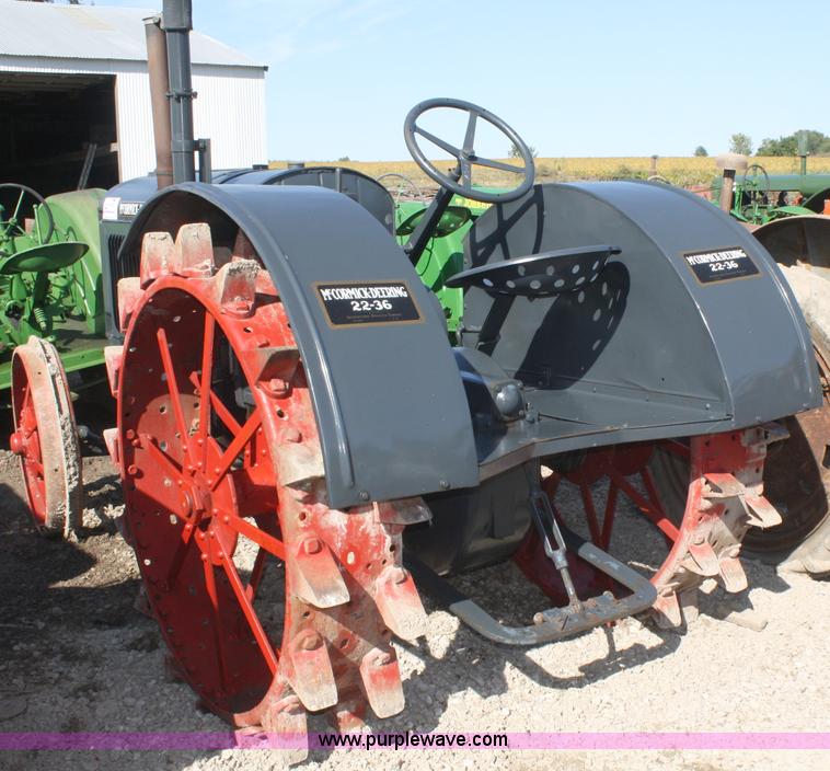 image for item A2395 McCormick-Deering 22-36 tractor
