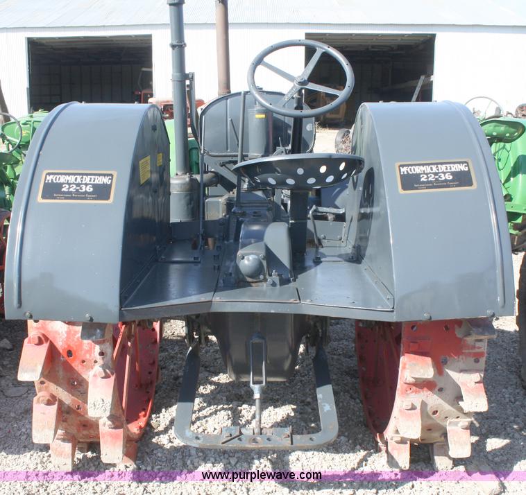 image for item A2395 McCormick-Deering 22-36 tractor