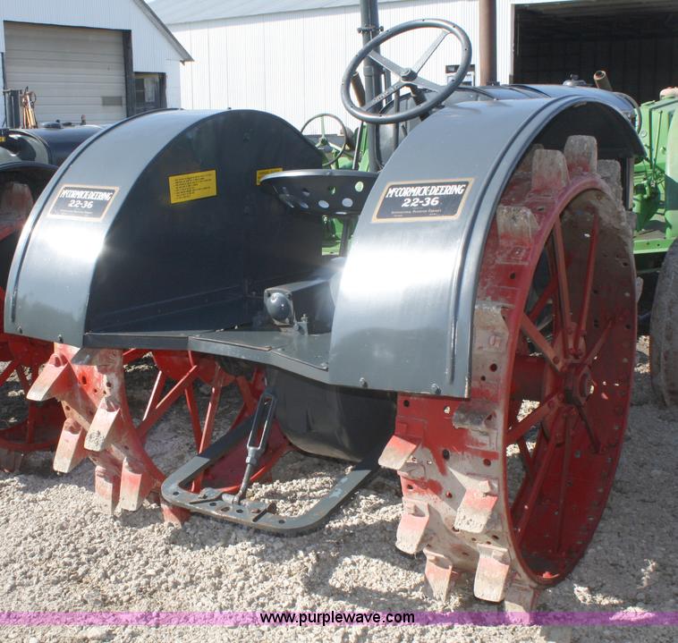 image for item A2395 McCormick-Deering 22-36 tractor