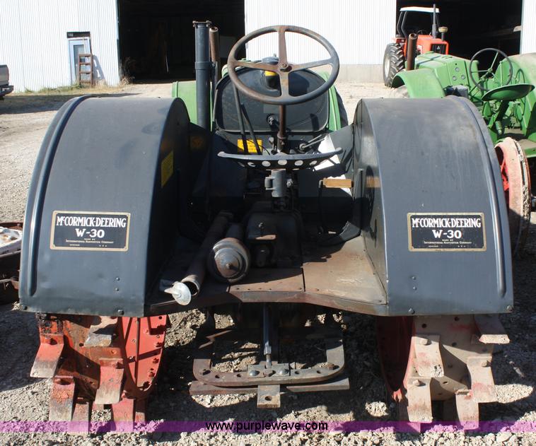 image for item A2396 McCormick-Deering W30 tractor