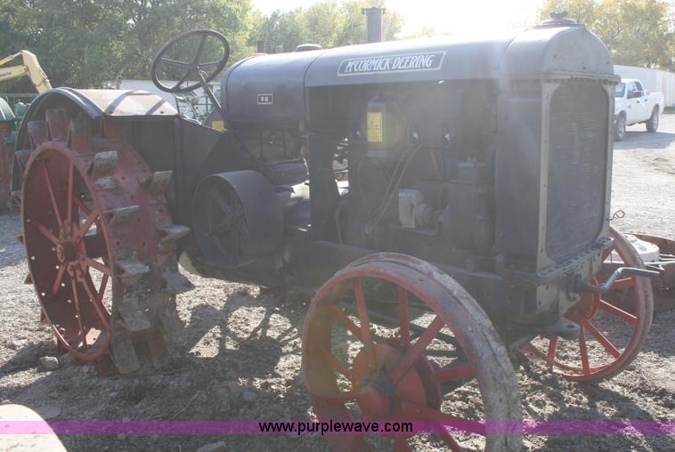 image for item A2396 McCormick-Deering W30 tractor