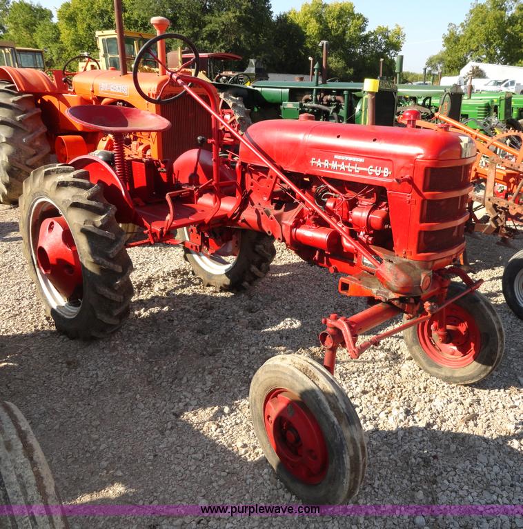 image for item A2408 Mccormick Farmall Cub tractor