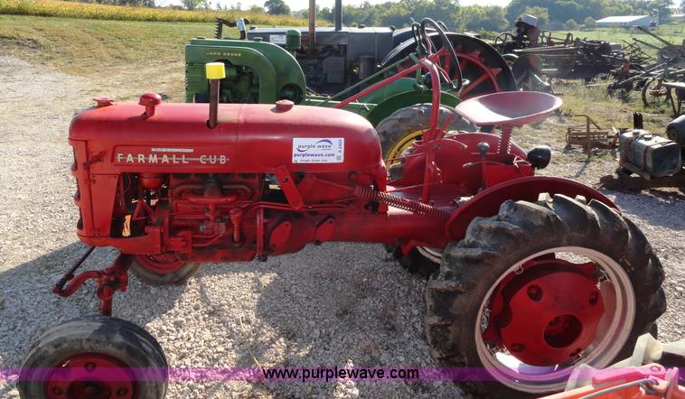 image for item A2408 Mccormick Farmall Cub tractor