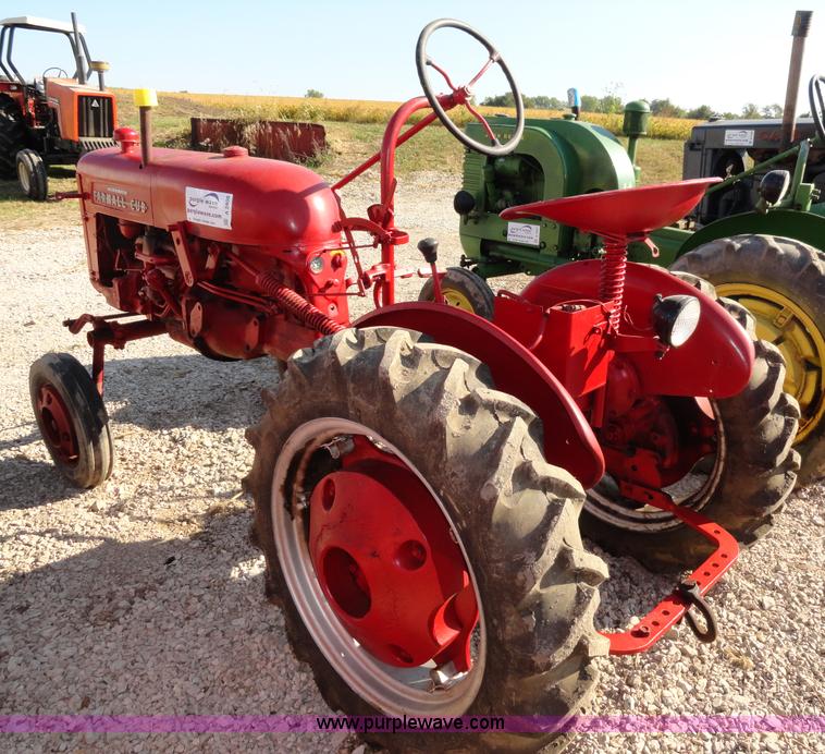 image for item A2408 Mccormick Farmall Cub tractor
