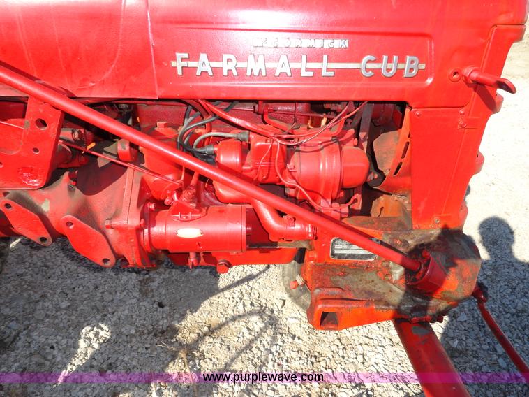 image for item A2408 Mccormick Farmall Cub tractor