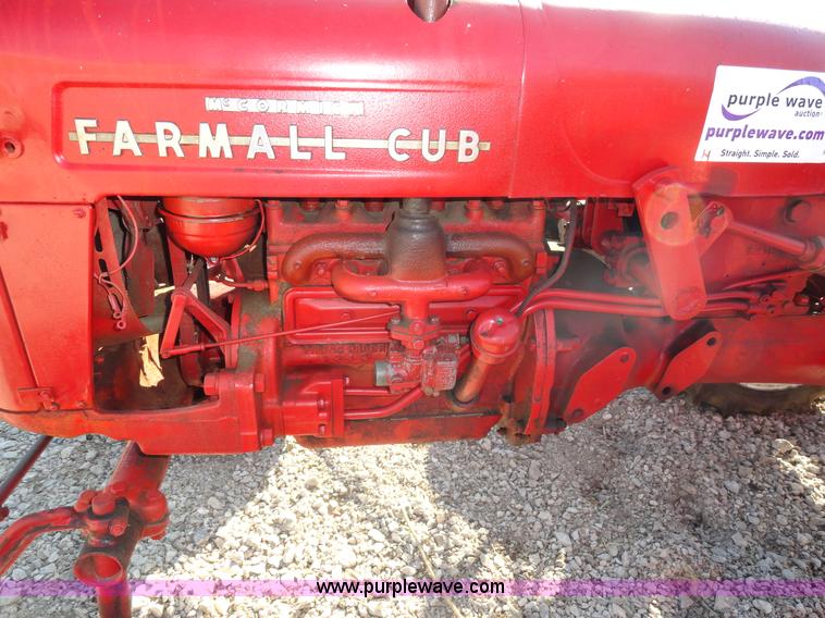 image for item A2408 Mccormick Farmall Cub tractor
