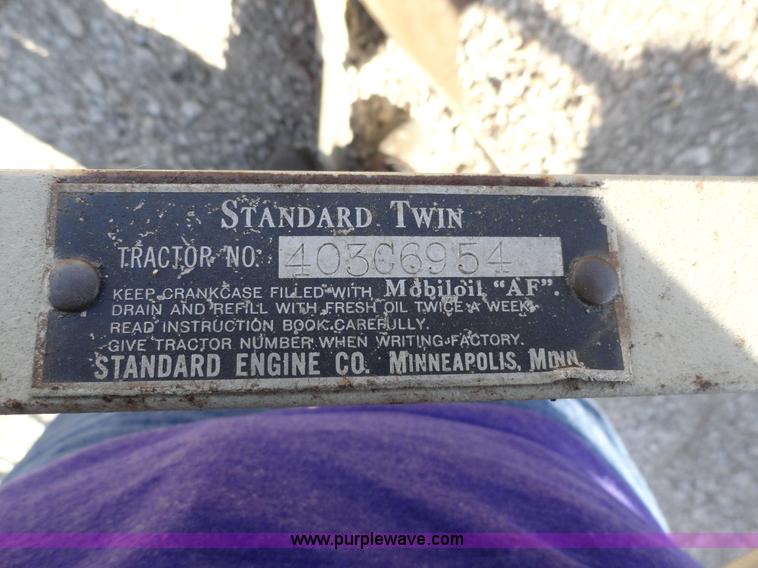 image for item A2410 Standard Twin tractor with plow