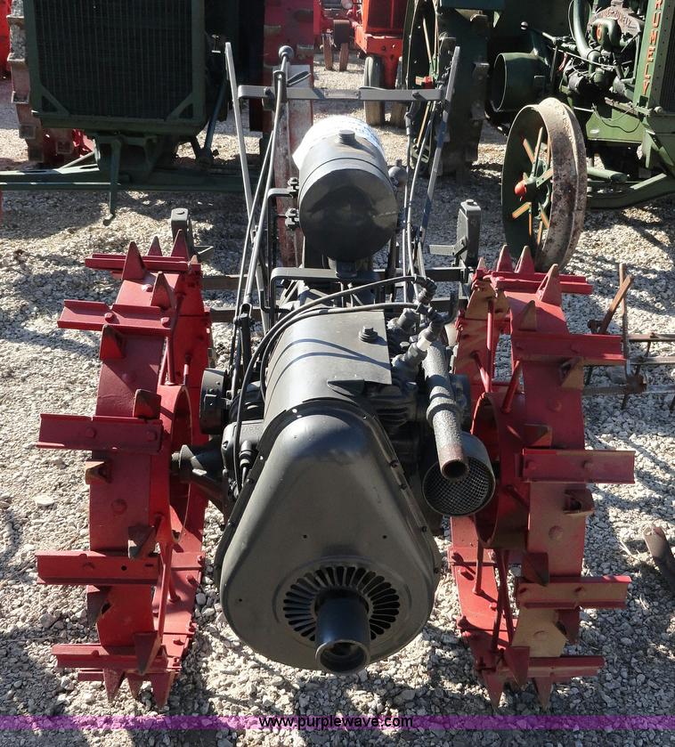 image for item A2411 Viking garden tractor with cultivator