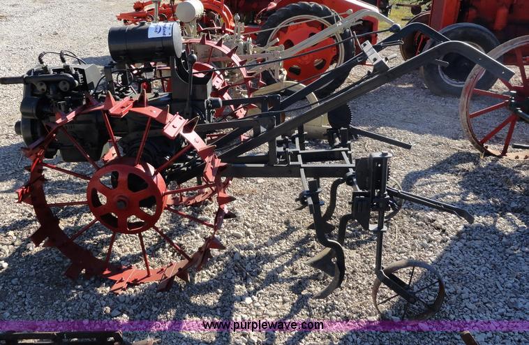 image for item A2411 Viking garden tractor with cultivator