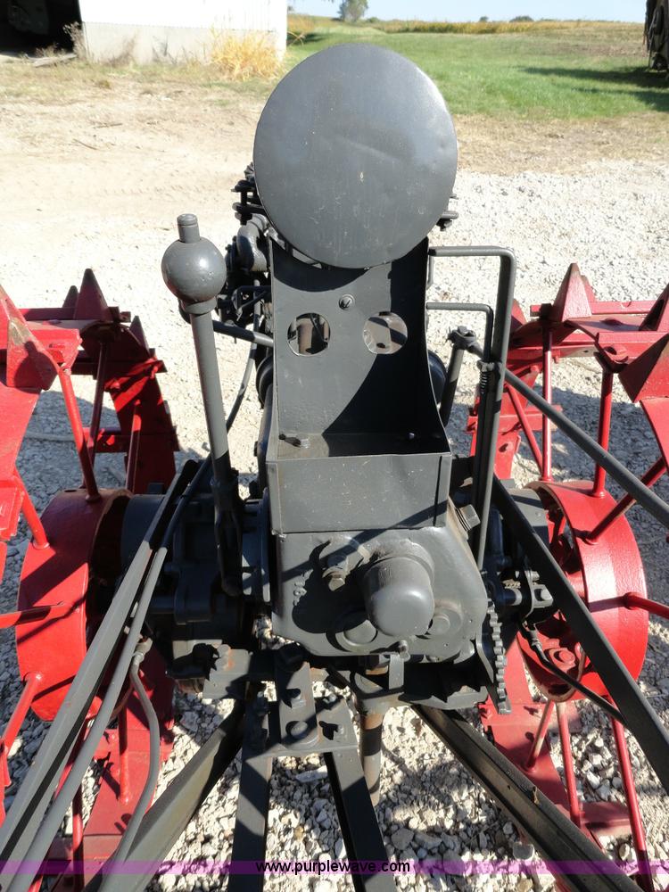 image for item A2411 Viking garden tractor with cultivator