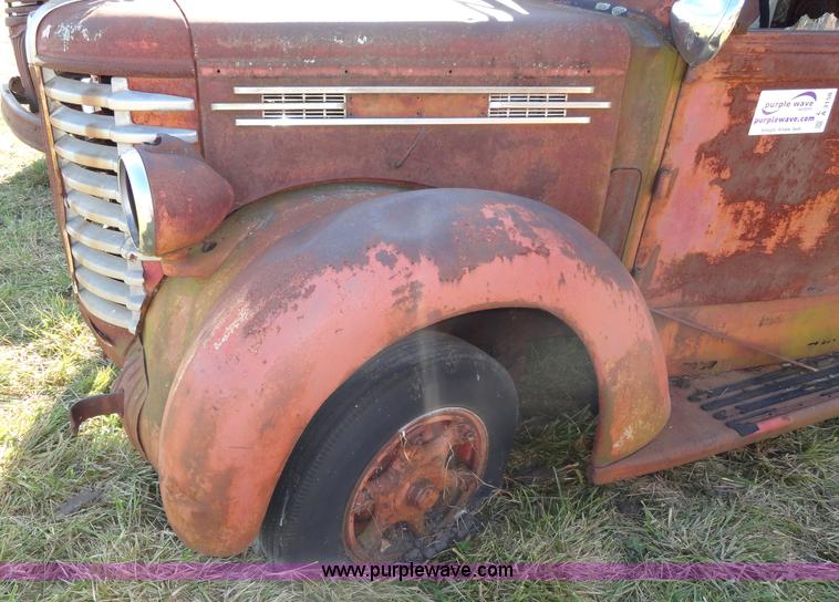 image for item A3158 1949 Diamond T pickup truck