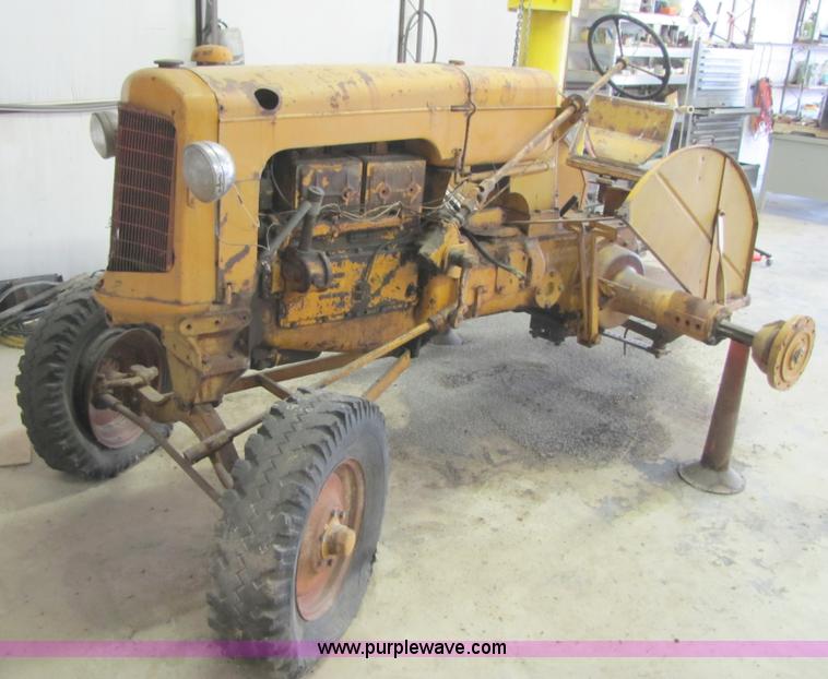 image for item C9543 1949 Minneapolis Moline RTS tractor