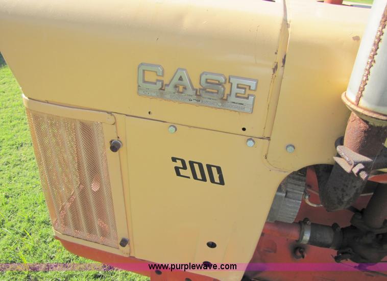 image for item C9544 1958 Case 200 tractor