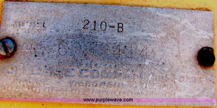 image for item C9544 1958 Case 200 tractor