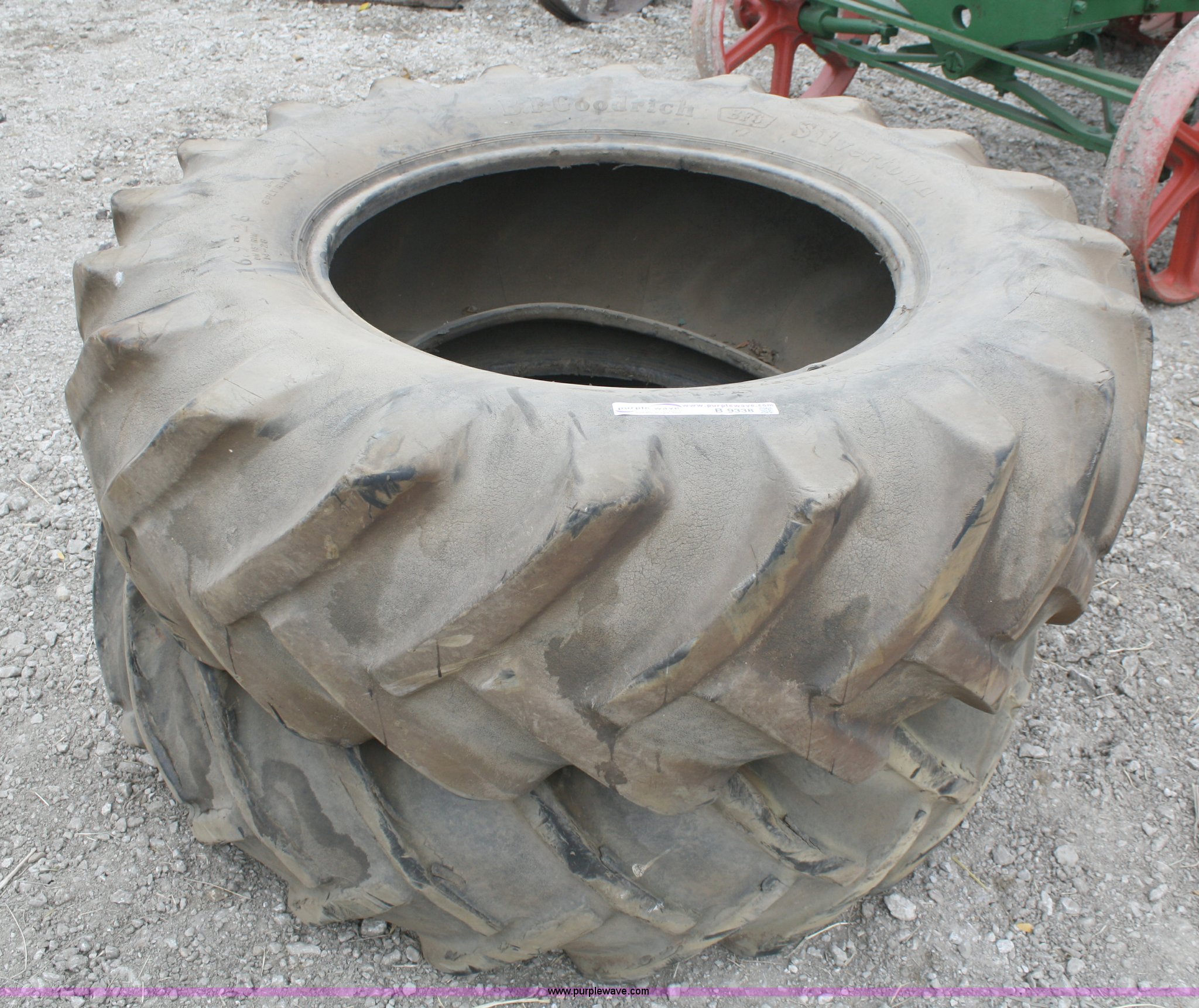 (2) 16.928 tires in Kansas City, KS Item B9338 sold Purple Wave