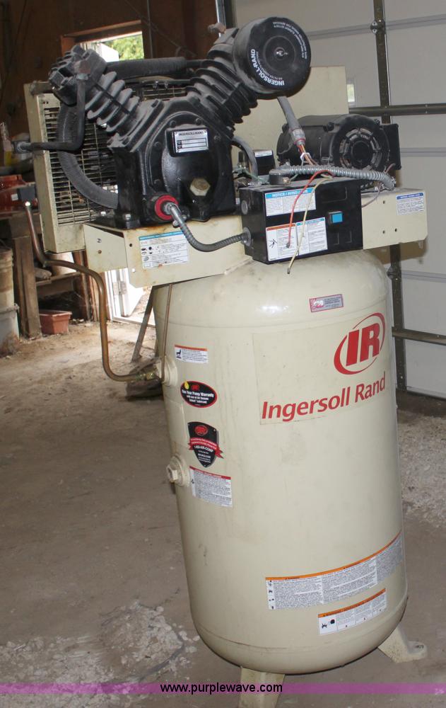 image for item A2988 Ingersoll Rand 80 gallon air compressor