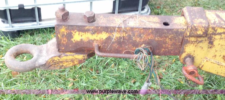 image for item A2995 1968 shop built tandem axle trailer