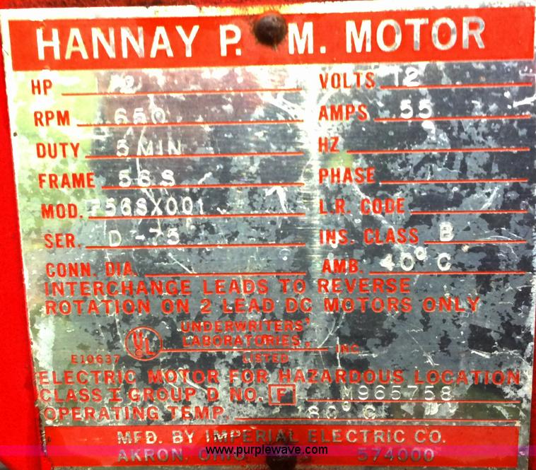 image for item A2998 American fire equipment skid unit