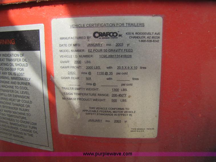 image for item A5013 Crafco crack sealer