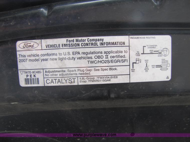 image for item A5024 2007 Ford Crown Victoria Police Interceptor