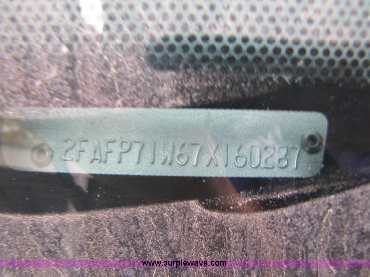 image for item A5024 2007 Ford Crown Victoria Police Interceptor