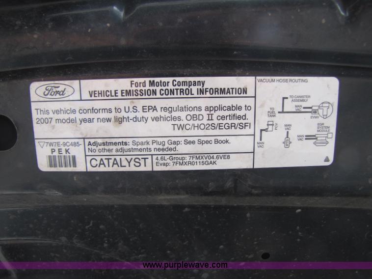 image for item A5026 2007 Ford Crown Victoria Police Interceptor