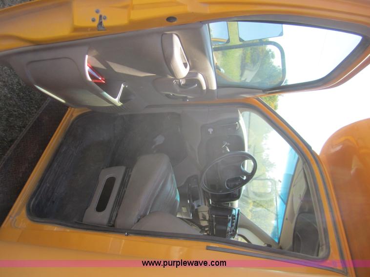 image for item B3018 1997 Chevrolet G3500 Blue Bird school bus