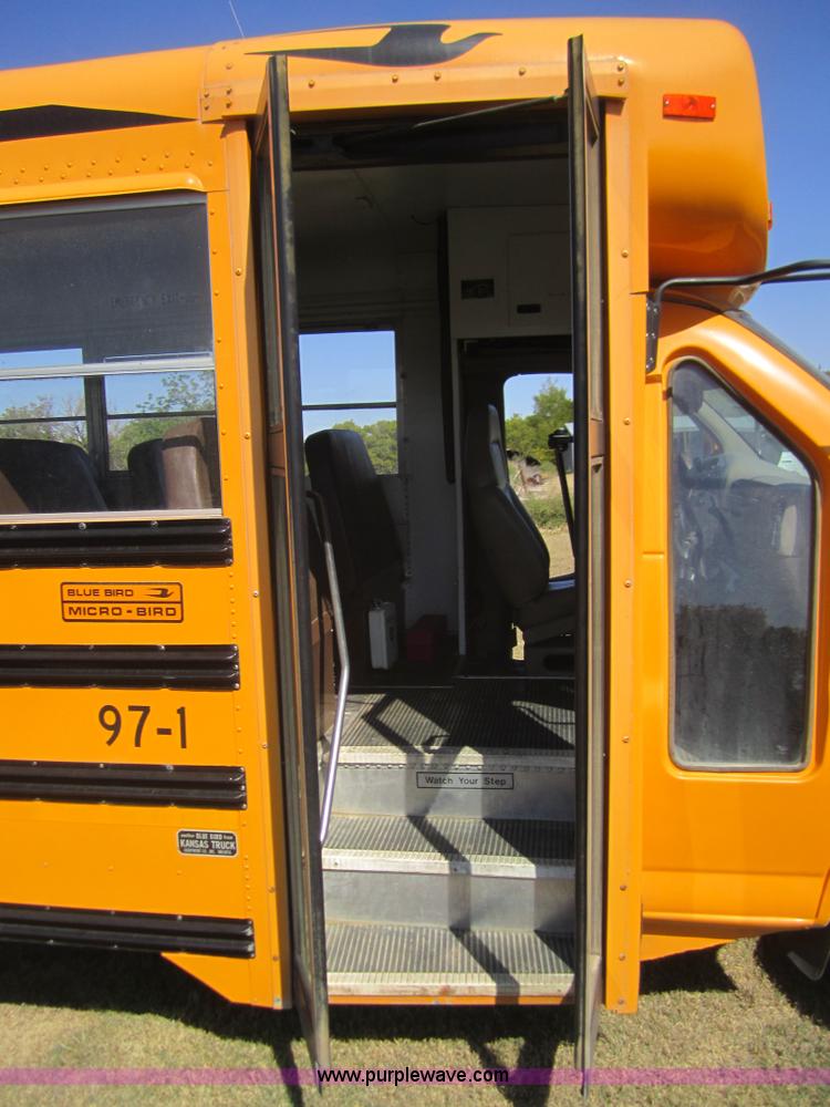 image for item B3018 1997 Chevrolet G3500 Blue Bird school bus