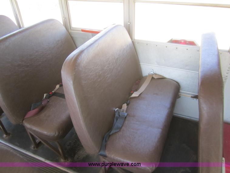 image for item B3018 1997 Chevrolet G3500 Blue Bird school bus