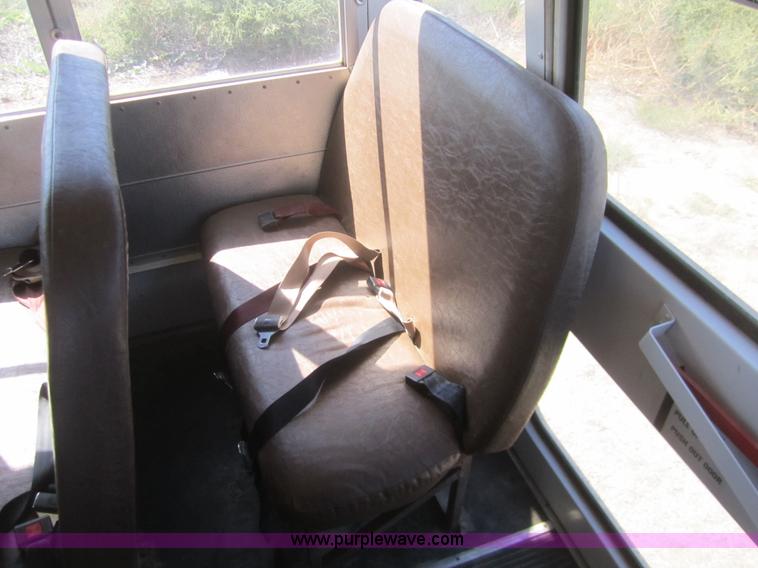 image for item B3018 1997 Chevrolet G3500 Blue Bird school bus