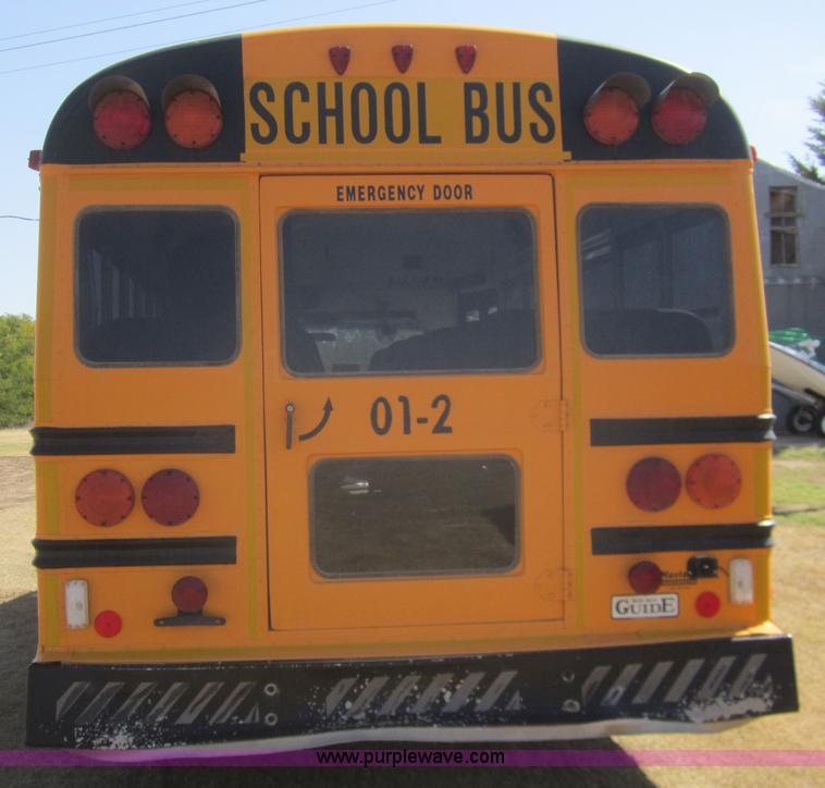 image for item B3020 2001 Chevrolet Express G3500 school bus