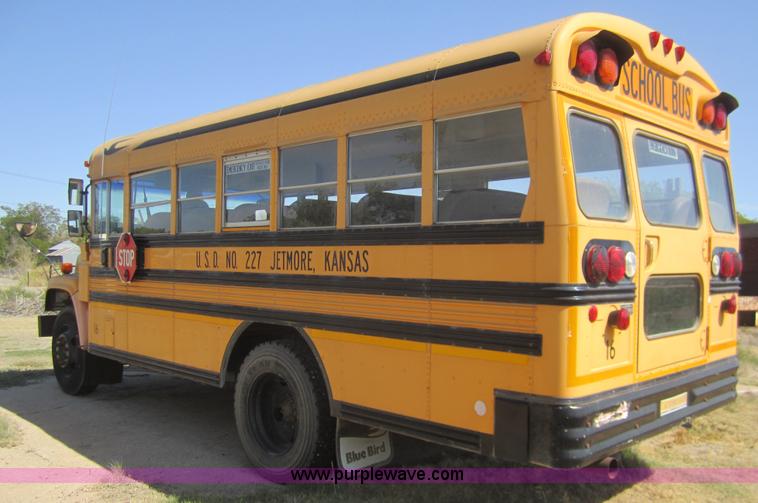 image for item B3021 1996 Chevrolet B7 Blue Bird school bus