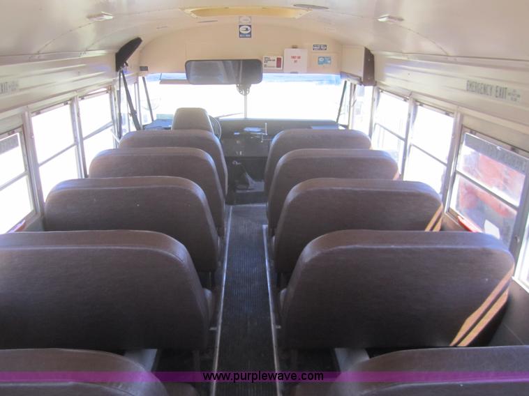 image for item B3021 1996 Chevrolet B7 Blue Bird school bus