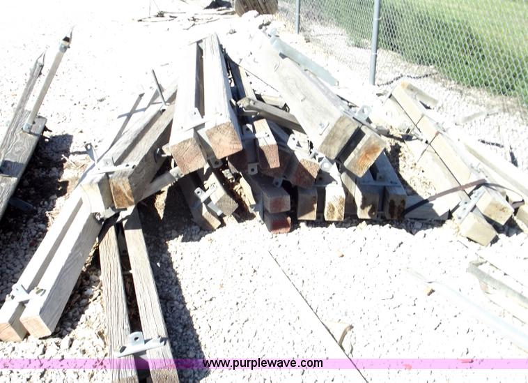 image for item B5003 (14) double wooden cross arms