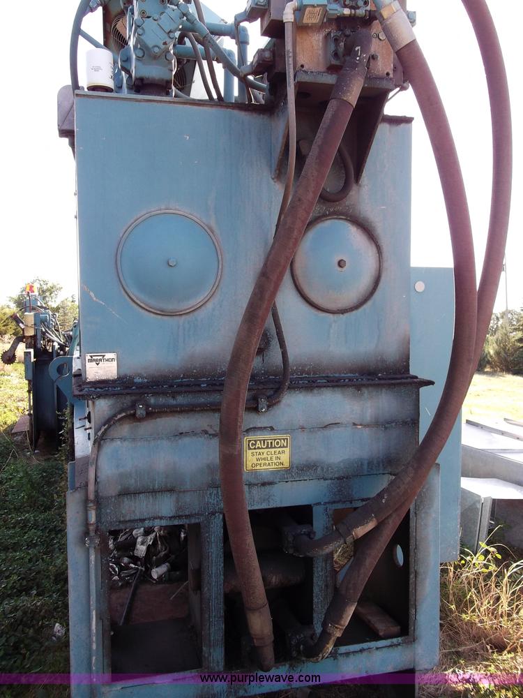 image for item B5018 1997 Marathon two ram trash baler