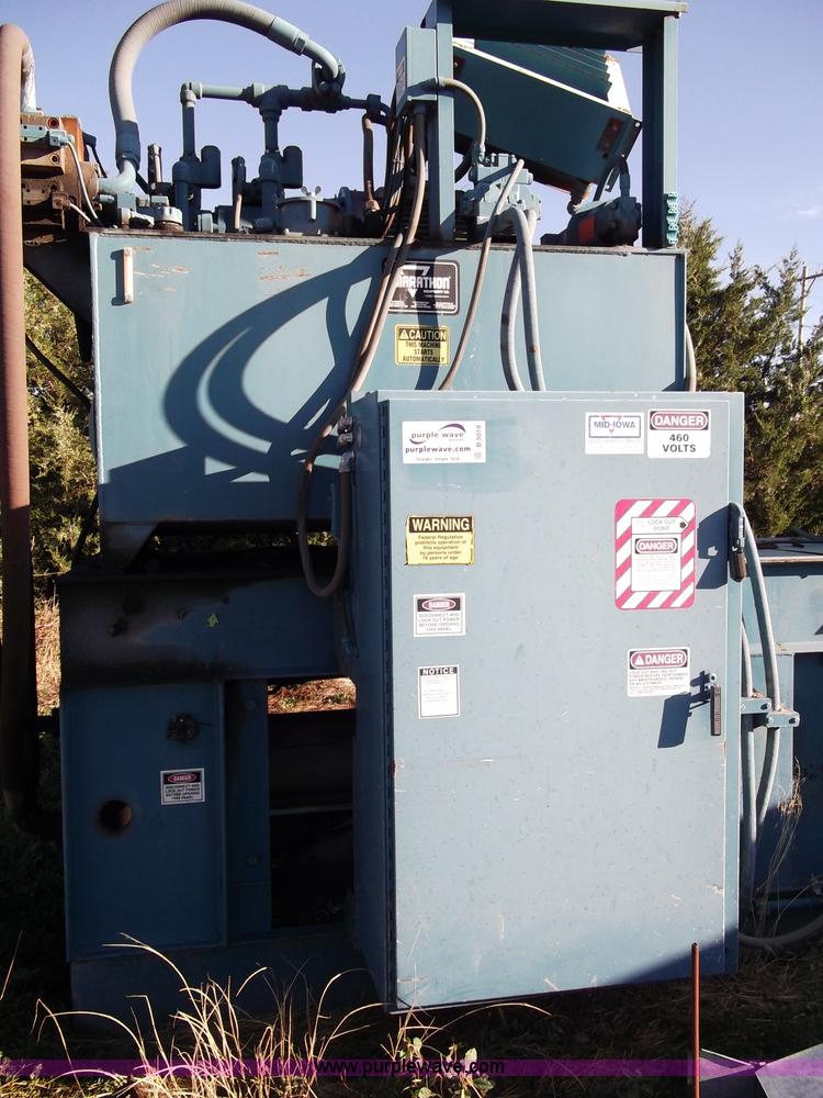 image for item B5018 1997 Marathon two ram trash baler