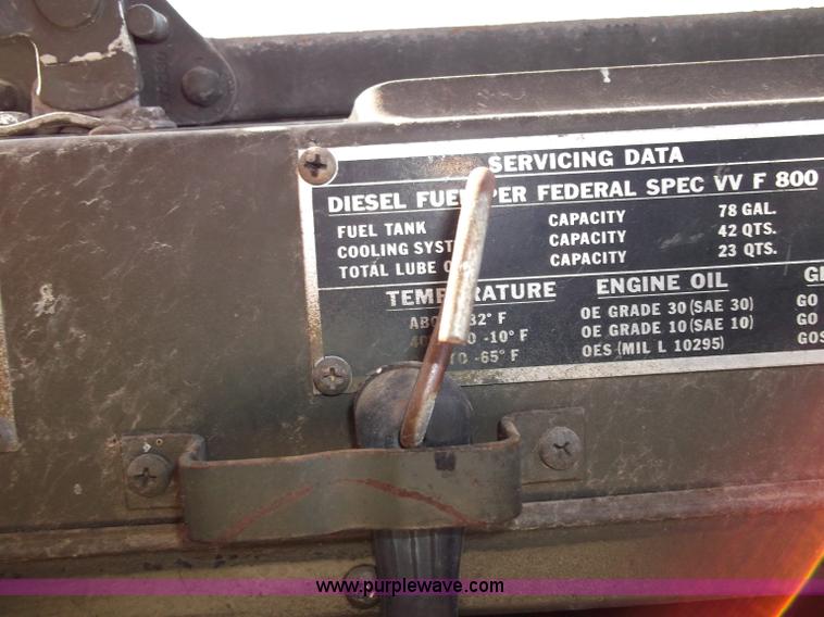 image for item B5021 1975 AMG M820 5T dump truck