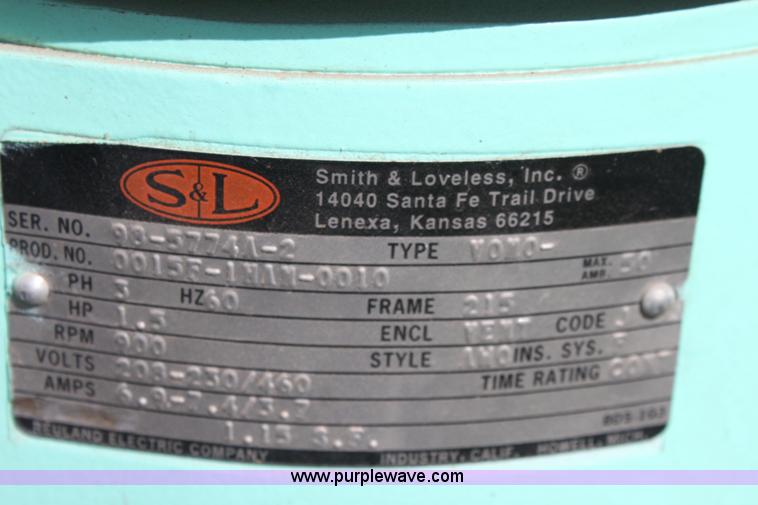 image for item B8512 Smith & Loveless lift station