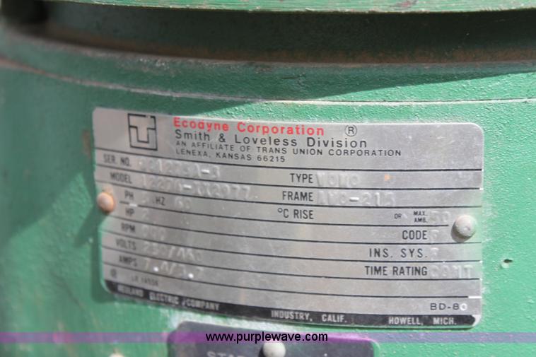 image for item B8513 Smith & Loveless lift station