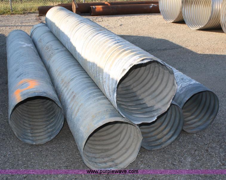 image for item B9416 (5) used steel culverts