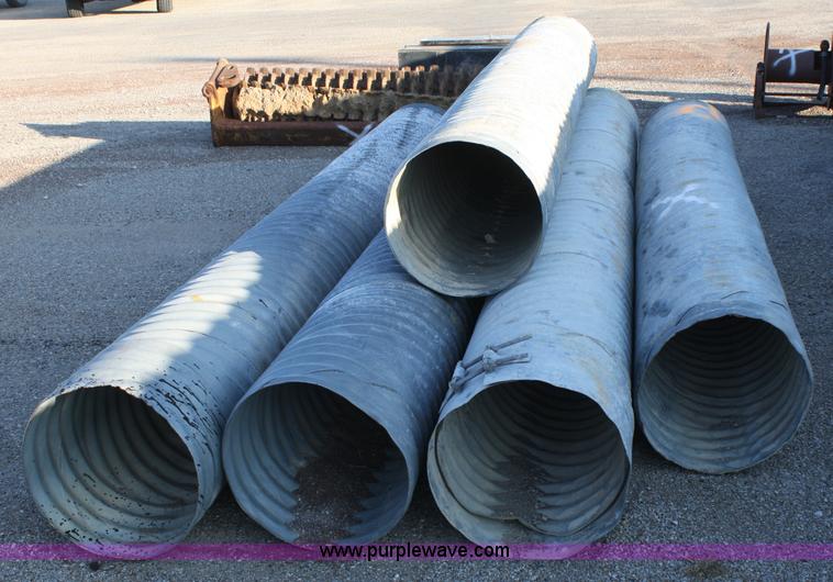 image for item B9416 (5) used steel culverts