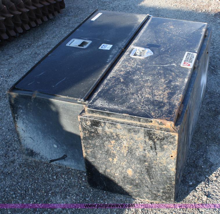 image for item B9419 (2) 48"W x 18"H x 18"D toolboxes