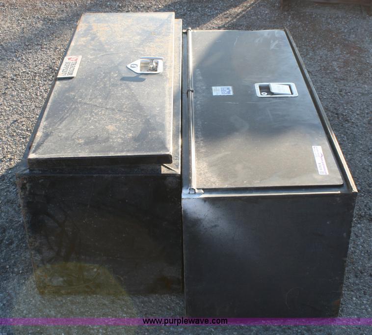 image for item B9419 (2) 48"W x 18"H x 18"D toolboxes