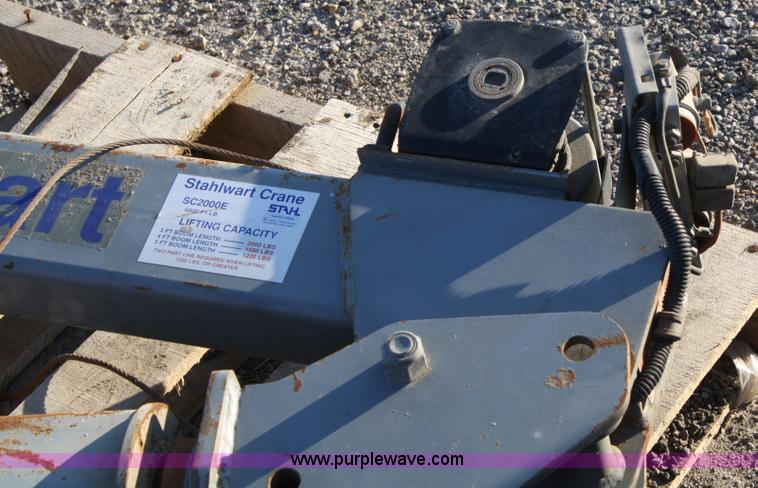 image for item B9422 Stahlwart crane