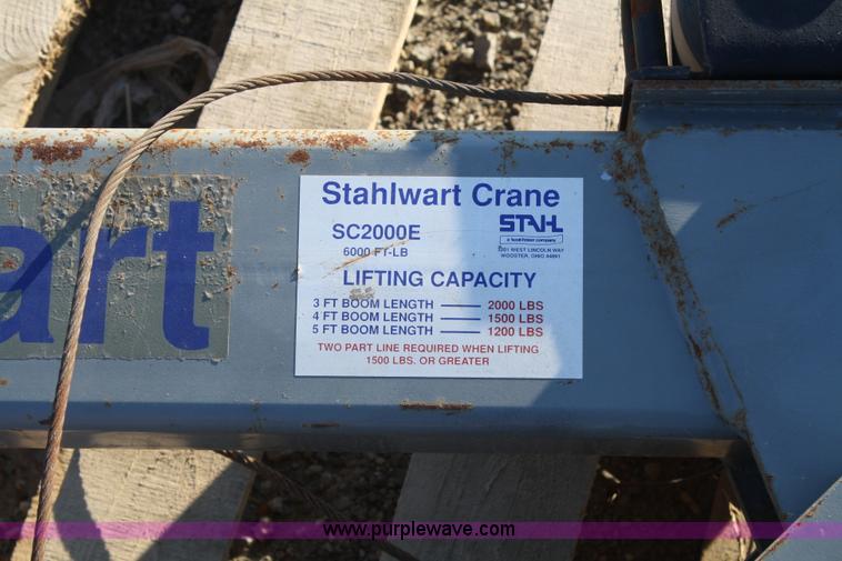 image for item B9422 Stahlwart crane