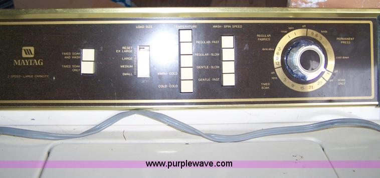 image for item C9411 Maytag washing machine