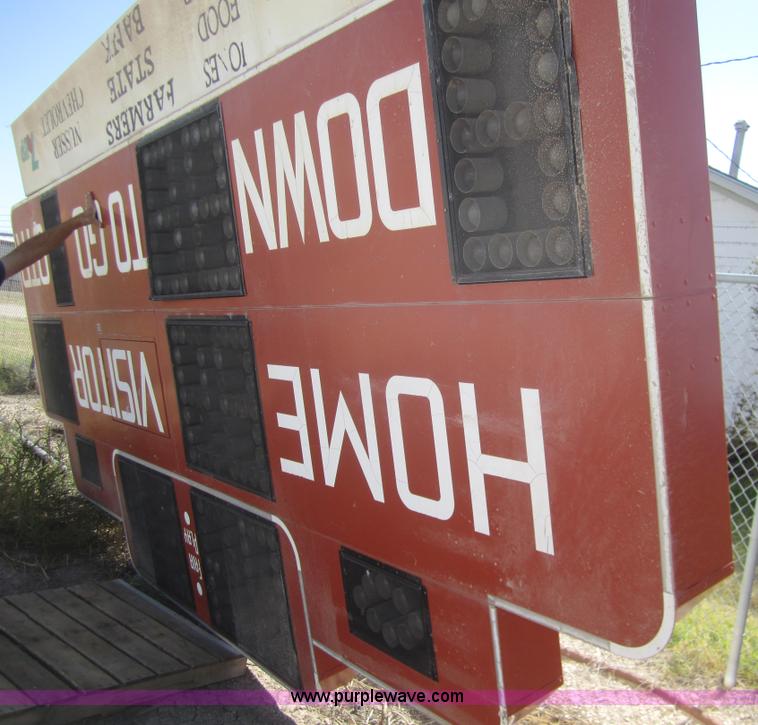 image for item C9862 Fairtron football scoreboard